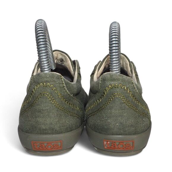 Taos Star Casual Lace-up Sneakers Olive Green STA-12844 Women's 5.5 - Picture 5 of 12